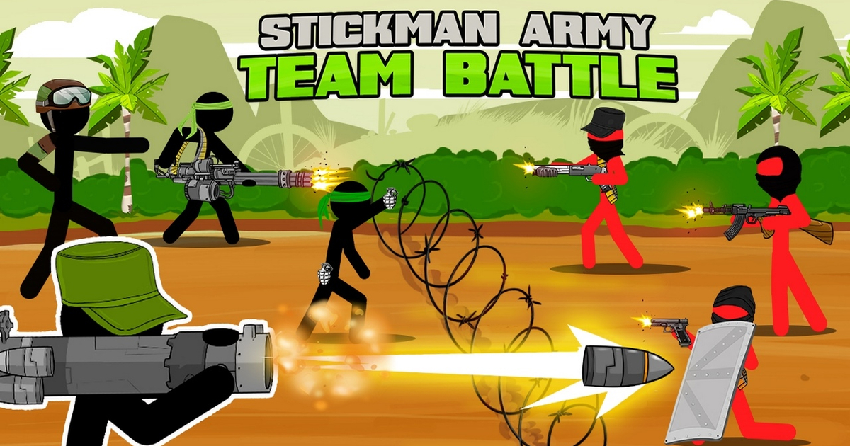 Stickman Army: Team Battle Cover