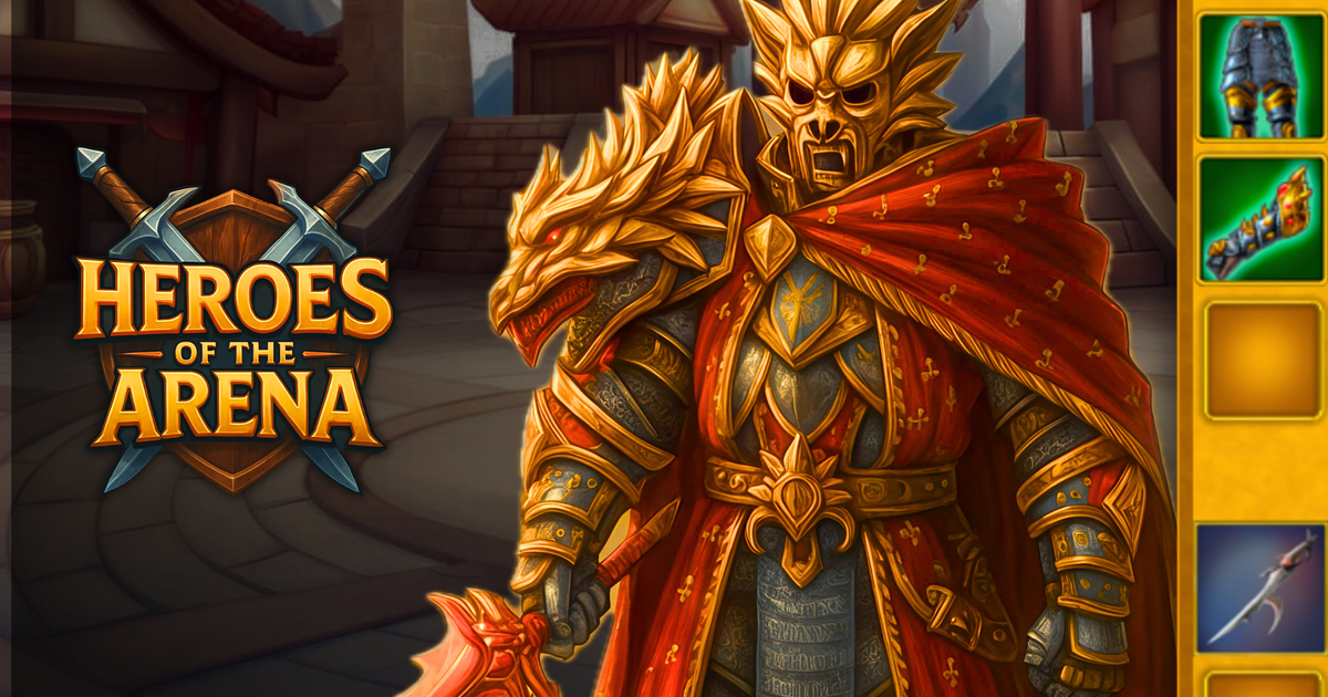 Heroes of the Arena Cover