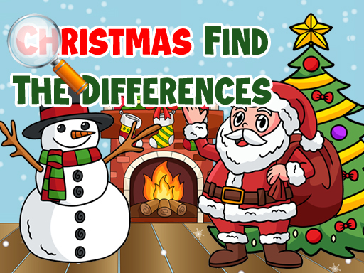 Christmas Find The Differences Cover