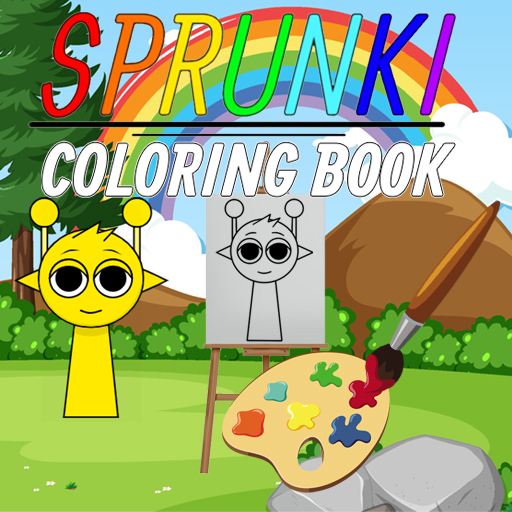 Sprunki Coloring Book Cover