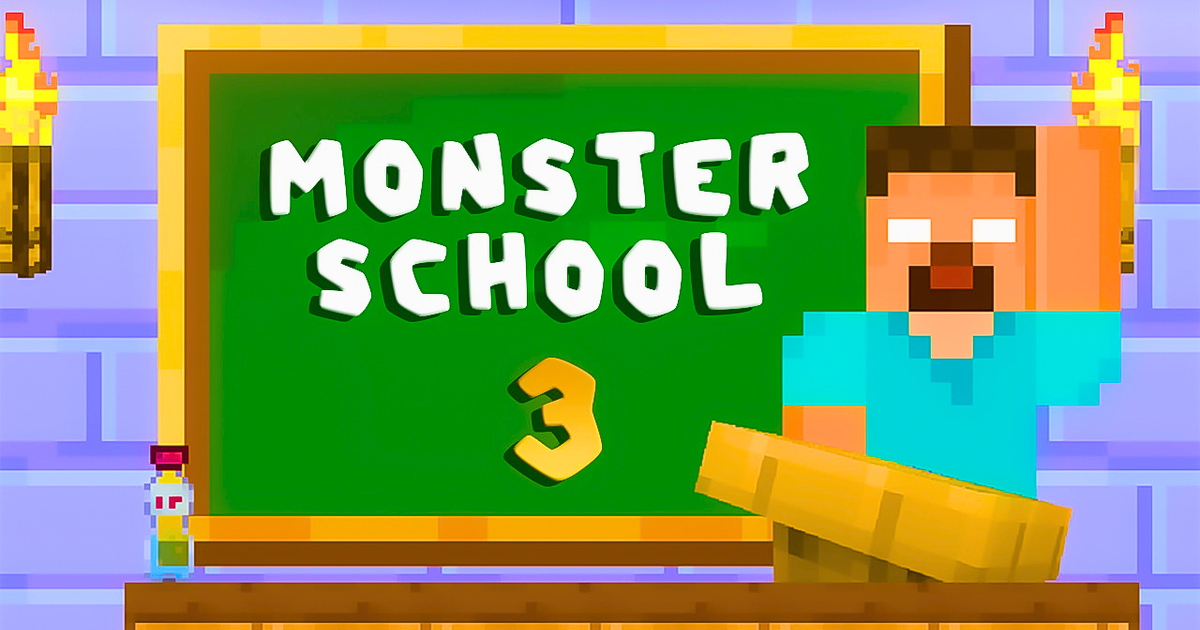 Monster School 3 Cover