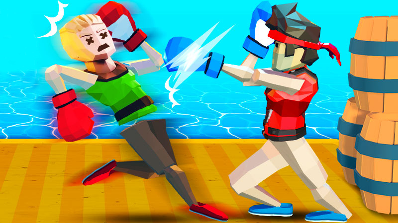 Funny Ragdoll Wrestlers Cover
