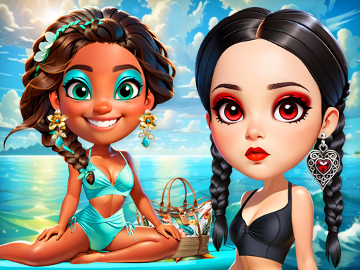 Wave Chic Ocean Fashion Frenzy Cover